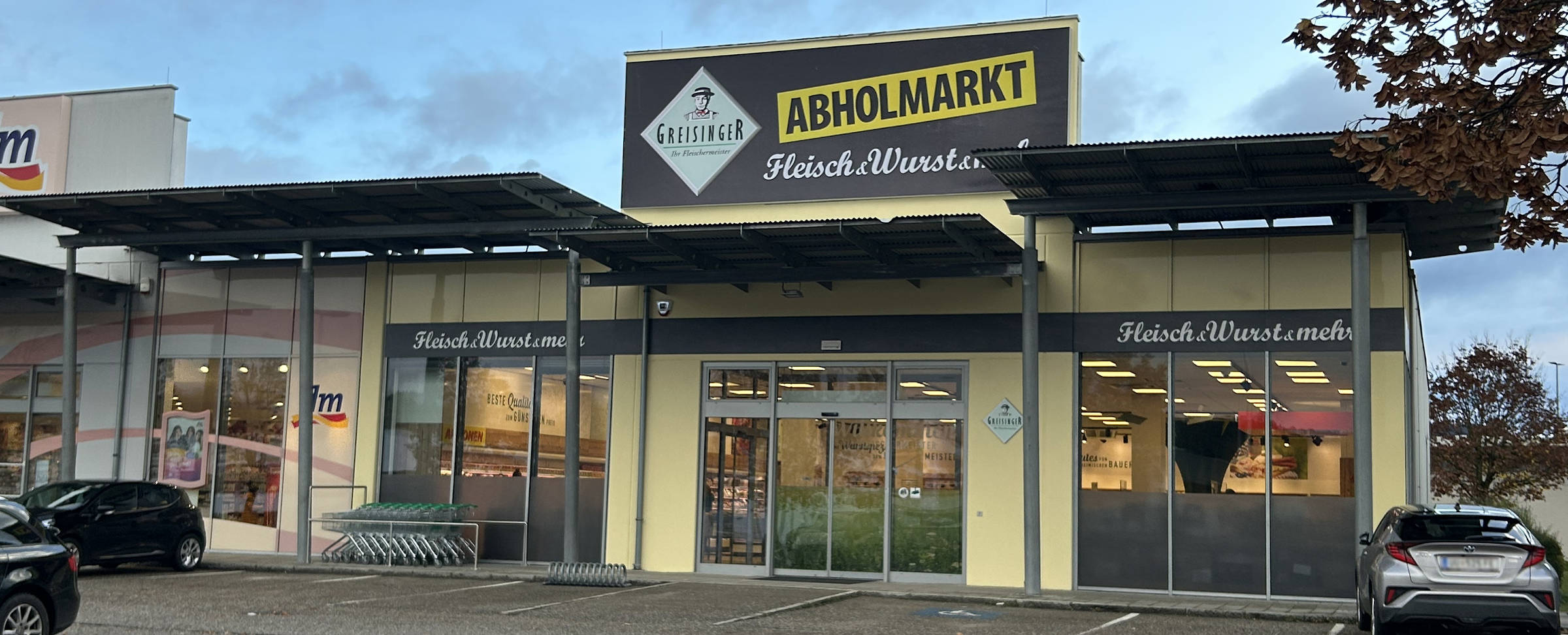 Willkommen in den Greisinger Abholmärkten