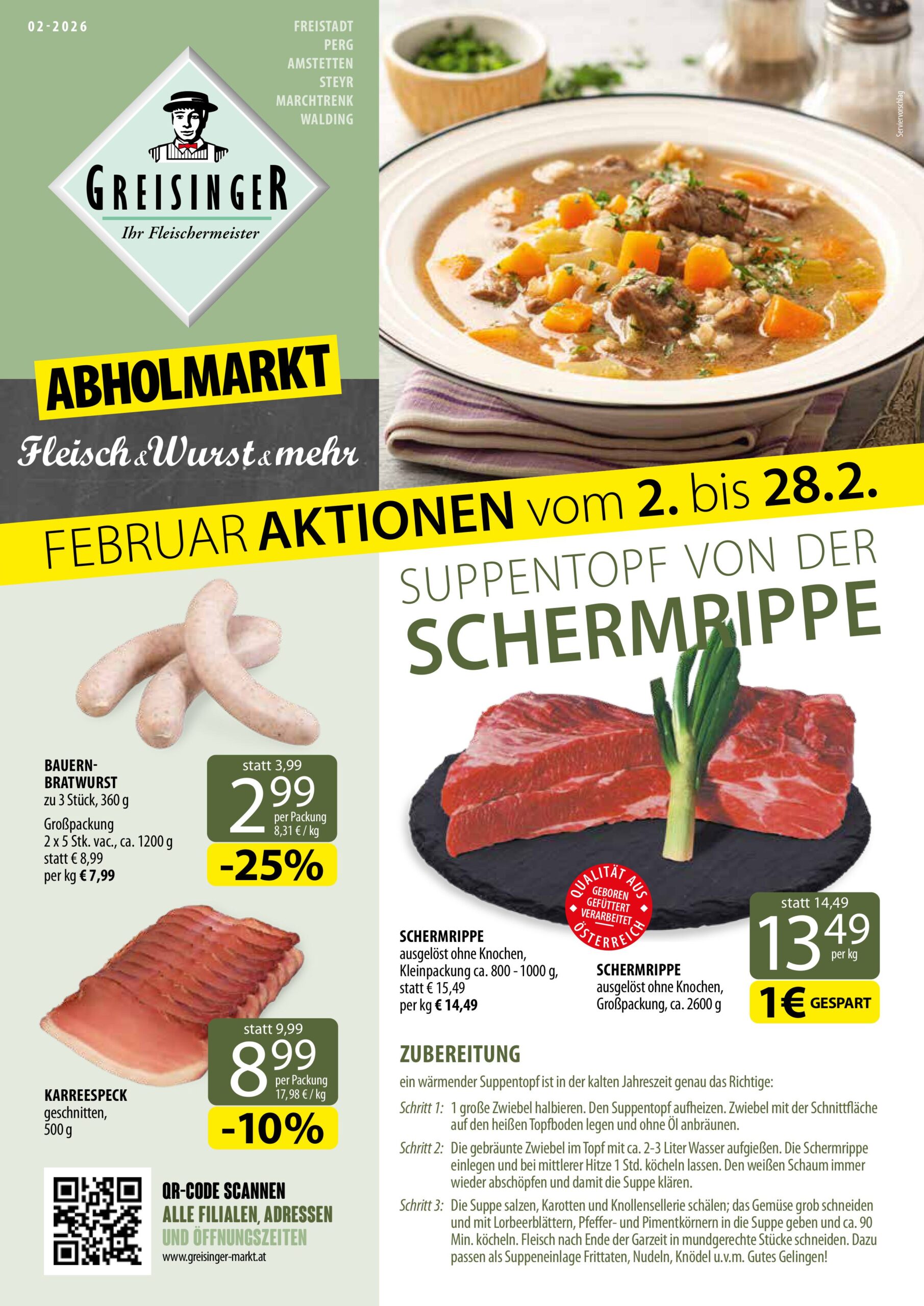 Aktionen Flyer