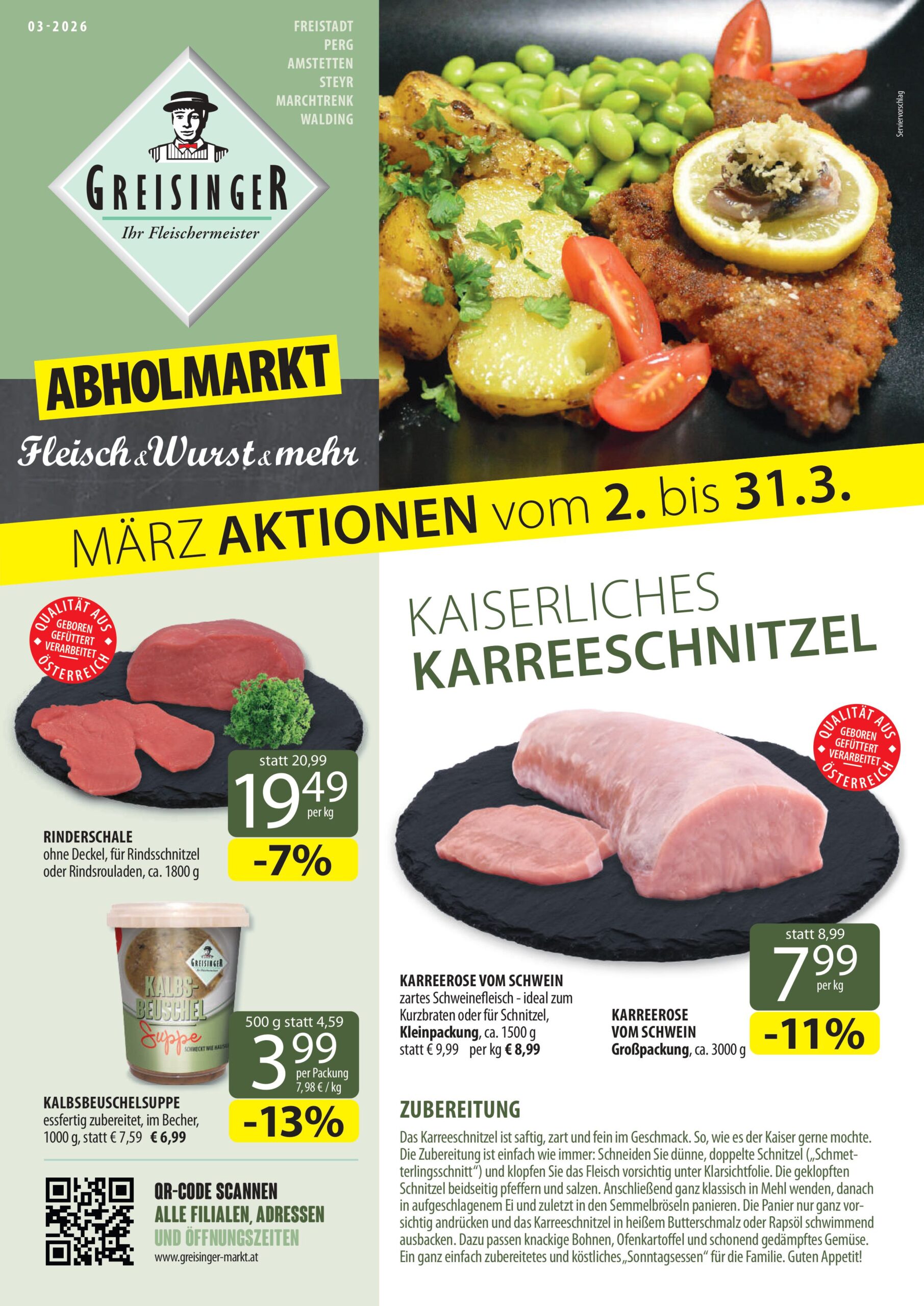 Aktionen Flyer